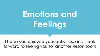 Preview of Emotions and Feelings Toddler Activities- COVID-19 School Closure Lessons