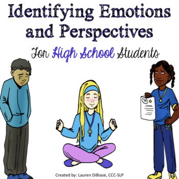 Preview of Emotions and Perspectives for High School Students - No Prep
