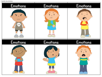 Emotions And Pronoun Cards By Primary Punch 