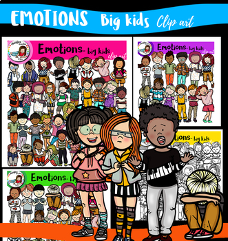 Preview of Emotions- big kids- 142 images!!