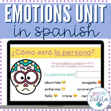 Emotions in Spanish - Lessons & Student Practice for 6 - 8 Days