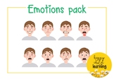Emotions pack - boy 2
