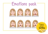 Emotions pack - girl 3