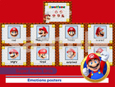 Emotions posters - Super Mario