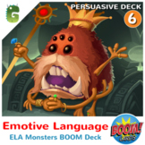 Emotive Language Boom Cards (Persuasive Language - Deck 6)