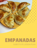 Empanadas Spanish Substitute Lesson Plan for Novice-Low Students