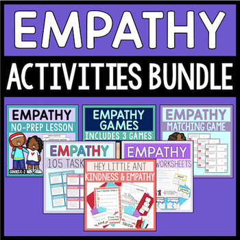 Preview of Empathy Activities Bundle For Perspective Taking And Identifying Feelings
