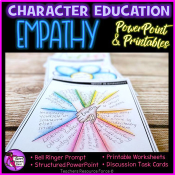 Preview of Empathy Character Education Social Emotional Learning Activities