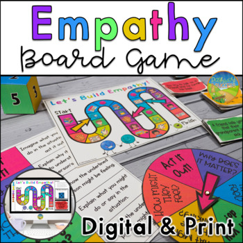 Preview of Empathy Board Game for Social Emotional Learning Skills & Perspective-Taking
