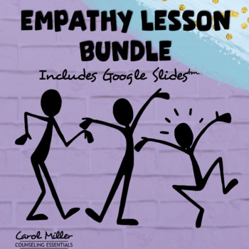 Preview of Empathy Lesson Bundle | SEL | Conflict Resolution | Communication