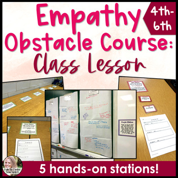 Preview of Empathy Obstacle Course Class Lesson