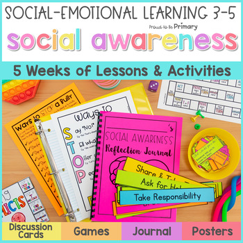 Preview of Empathy, Conflict Resolution, Bullying SEL Social Skills Activities & Lessons