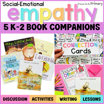 Preview of Empathy &  Perspective Taking Book Activities & Read Aloud Lessons Bundle