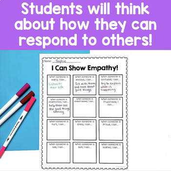 Empathy Puzzles by CounselorChelsey | Teachers Pay Teachers