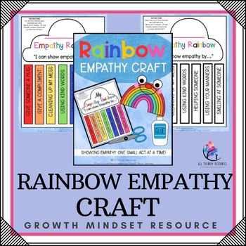 Preview of Empathy Rainbow Craft and Bulletin Board | SEL I Back to School