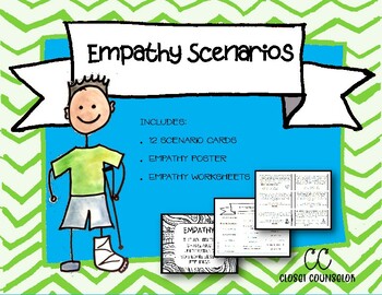 Empathy Scenarios by Closet Counselor | Teachers Pay Teachers