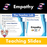Empathy Social Emotional Learning Lesson Package Grade 4 onwards