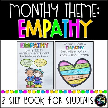 Preview of Empathy Student Book | PBIS Empathy | Empathy | Character Education