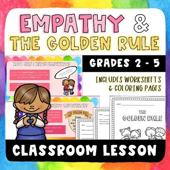 Preview of Empathy and The Golden Rule - Lesson & Activities