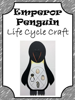 Emperor Penguin Life Cycle Craft by Erin Thomson's Primary Printables