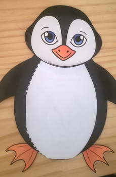 Preview of Emperor Penguin Printable Activity Life Cycle Activity Book PDF