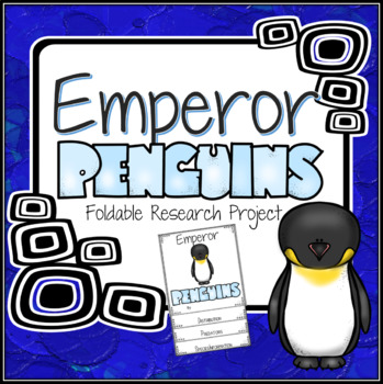 Preview of Emperor Penguin Research Foldable