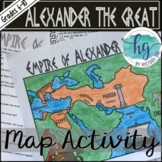 Empire of Alexander the Great Map Activity (Print and Digital)