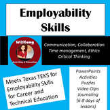 Employability Skills for High School, Texas CTE Standards