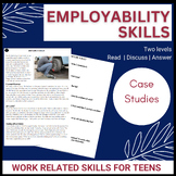 Employability case studies with questions for high school