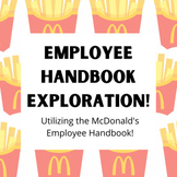 Employee Handbook Activity