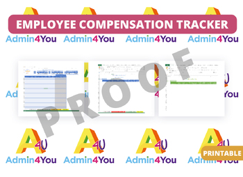 Preview of Employee Compensation Tracker - Bonus and Salary