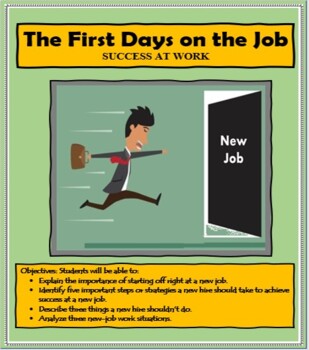 Preview of Employment - Career Readiness - Job - FIRST DAYS ON THE JOB