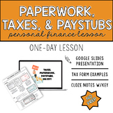 Employment Forms | Paystub | Taxes | W-4 | Google Slides |