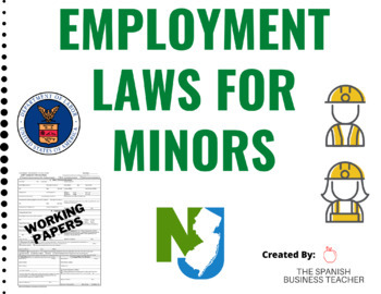 Preview of Employment Laws for Minors