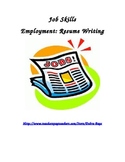 Employment Skills:  Resumes