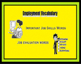 Career Exploration - Employment Worksheets, JOB SKILLS and