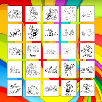 Unleash Creativity with Printable Asterix and Obelix Coloring Pages, 90  Pages