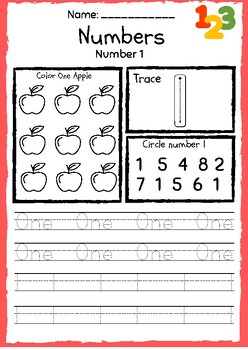 Empower Your Child's Numeracy Skills with Printable Worksheets by ...