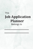 Empower Your Students with the Job Application Planner (Ca