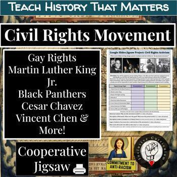 Preview of Empowering Change: A Cooperative Jigsaw Activity on Civil Rights Movements