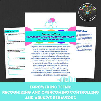 Preview of Empowering Teens: Recognizing and Overcoming Controlling and Abusive Behaviors