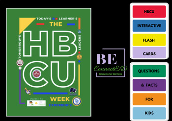 Preview of Empowering Young Minds with HBCU Pride: Flash Cards for the Future!