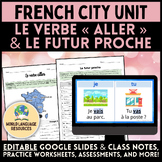 En Ville: French City Unit - Le verbe ALLER et le futur proche