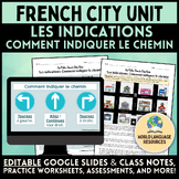 En Ville: French City Unit - Les Indications - French Dire