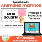 Spanish Marine Animal Ocean Reader | animales del mar | Pr