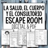 En el consultorio cuerpo salud y enfermedades Spanish escape room