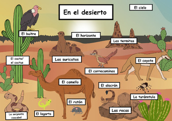 Preview of En el desierto (Into the Desert)