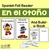 En el otoño Spanish Fall Vocabulary Reader Printable Minib