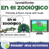En el zoológico Spanish Zoo Animal Reader Story | Print & 