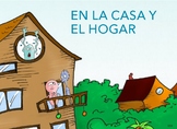 En la Casa y el Hogar: House and Verb Review Printable (Ea